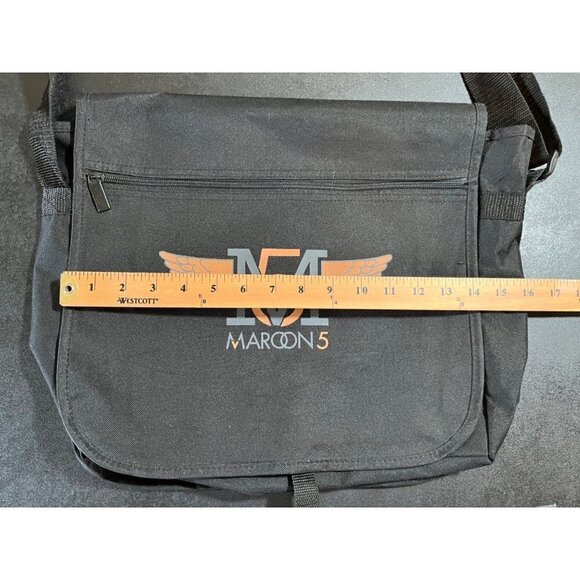 Maroon 5 Band Messenger Bag Tour Merchandise Music Crossbody Travel 13” x 14” - Picture 6 of 8